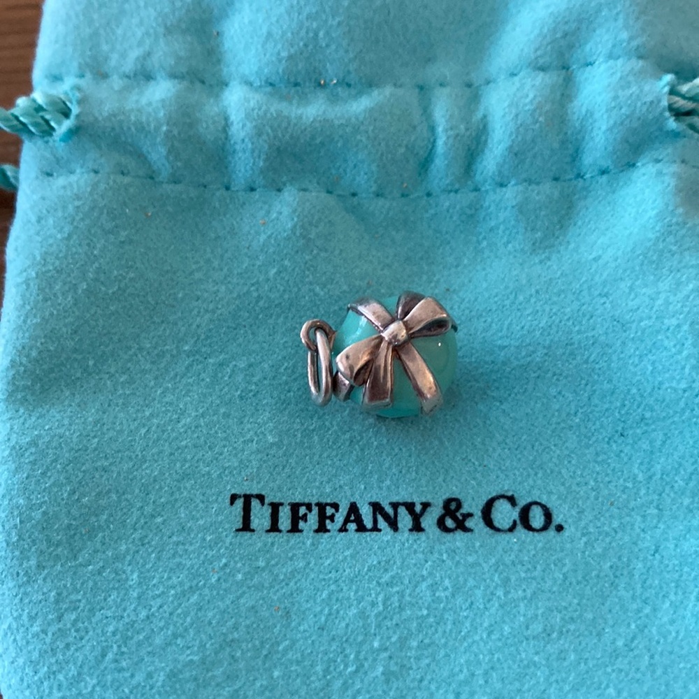 Tiffany Blue Cupcake charm
